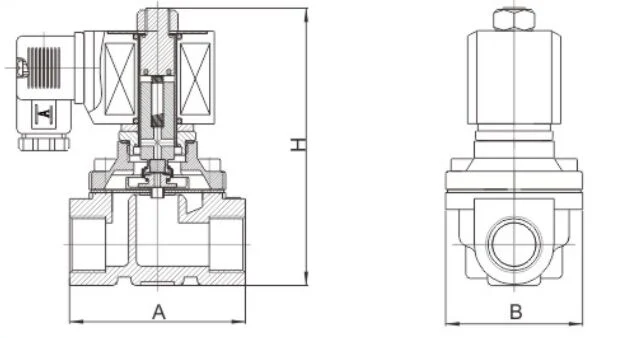 Nsf--Zs Direct Acting Solenoid Valve